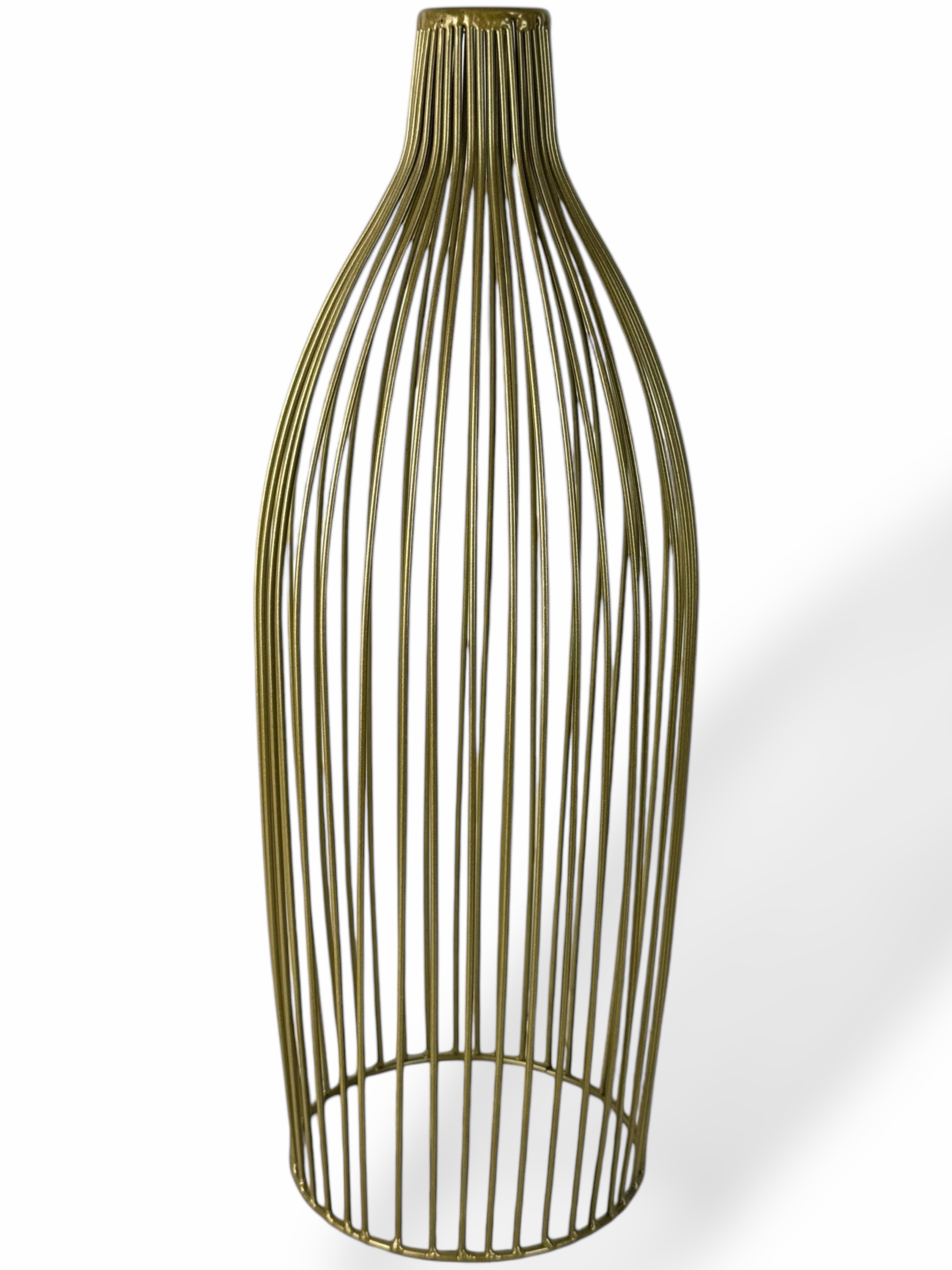 Bowlands Sketch Vase - Gold (43cm / Floor Standing)